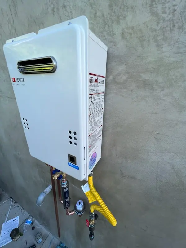 Tankless water heater installation for Cranford homes